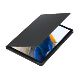 Samsung EF-BX200 - Étui à rabat pour tablette - gris foncé - pour Galaxy Tab A8 (EF-BX200PJEGWW)_2